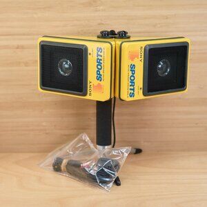 Sony SRS-35 Sports Active Speaker System Yellow Tested Works